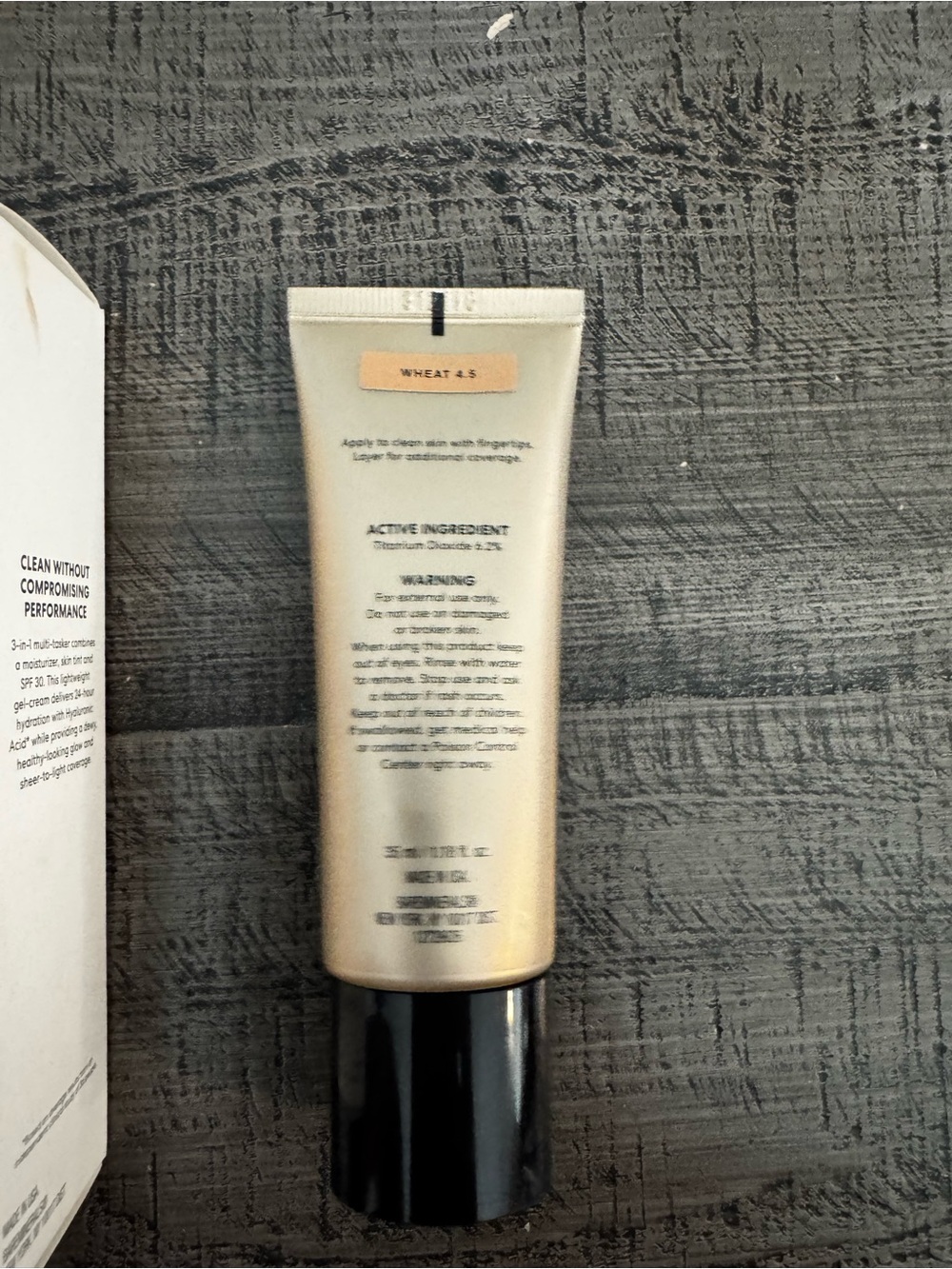 BareMinerals Complexion Rescue Tinted Moisturizer - Wheat 4.5 - Picture 6 of 9